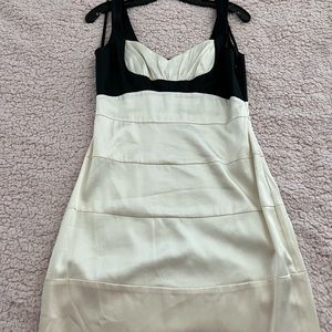 Satin cocktail dress
